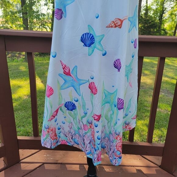 Rosegal Ladies Sleep Dress Cami Corals Double Strap Lace Trim Multicolor 0XL NWT - Picture 4 of 12